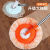 Round Sunflower Mop Telescopic Rod Coral Fleece Mop Floor Cleaning Ceiling Floor Dust Wiper Wall Lazy Mop