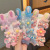 New Children's Rabbit Ears Barrettes Cute Baby Flower Bow Tie Hairpin Sets Little Girl Side Bang Clip