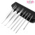 Stainless Steel Acne Needle Set Beauty Stick Acne Needle Blackhead 7-Piece Set Pimple Needle Tools Leather Suit