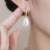 Temperament Entry Lux Opal Water Drop 2022 New Trendy Exquisite Niche High Sense Ear Clip [Environmental Protection]]