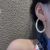 Style Earrings Metal Stud Earrings Fashion Simple Exaggerated Temperamental Ear Ring Niche High-Grade Earrings Fashion
