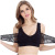 No Steel Ring Cross Side Buckle Lace Sports Thin Underwear Push-up Workout Yoga Sleep Bra for Women