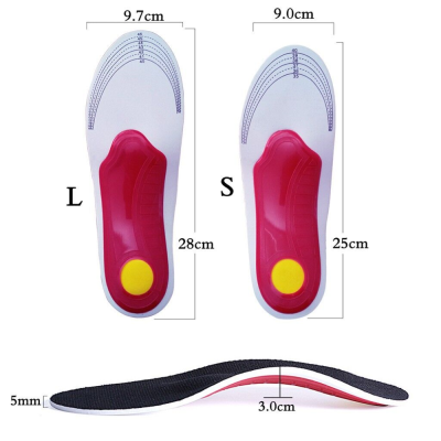 Flat Foot Correction Insole Arch Correction Insole Men and Women Eva Insoles inside and outside Eight-Character Foot inside and outside Turning Insole