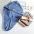 Pure Color Thickened Coral Velvet Hair-Drying Cap Water-Absorbing Quick-Drying Hair Drying Towel Women's Hair Drying Cap Turban Bear Buckle Shower Cap