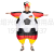 Inflatable Clothing Football Cheerleading Costumes for the Cheering Props World Cup in Germany and Argentina