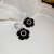 Flower Earrings French Style Temperament Niche Design Stud Earrings Fashion Minimalism Earrings Wholesale for Women