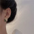 Design Square Earrings Autumn and Winter New 2022 New Trendy Eardrops Earrings Women's Simple Earrings Ear Studs
