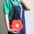 2021 New Macaron Crossbody Bag Lovely Cute Girl Heart Chain Little Flower Single-Strap Shoulder Bag Made from Silicone Student Female