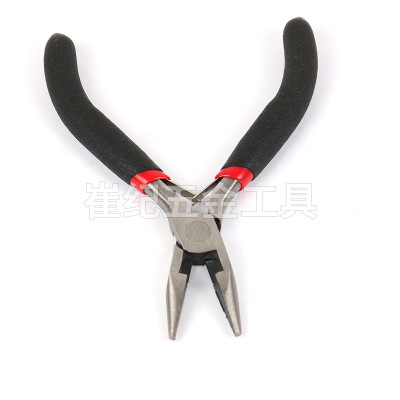 Manufacturers Supply 4.5-Inch Pointed Pliers Toothless Pointed Pliers with Knife Edge DIY Handmade Mini Pliers