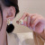 Opal Pearl Earrings 2022 New Trendy Niche Advanced Touching Fish Color Earrings Hot Selling Flowers Ear Rings