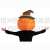 Cross-Border Halloween Pumpkin Headgear Inflatable Clothing Party Performance Spoof Role Play Inflatable Headgear