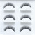 False Eyelashes Three Pairs of Magnetic Liquid Eyeliner False Eyelashes Suit Glue-Free Magnetic Eyelash with Clip