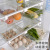 Z107 Refrigerator Egg Storage Box Drawer Food Fruit Storage Box Egg Rack Egg Carton Household Plastic Crisper