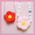 2021 New Macaron Crossbody Bag Lovely Cute Girl Heart Chain Little Flower Single-Strap Shoulder Bag Made from Silicone Student Female