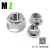 ANSI/ASME M8 Titanium Hexagon Flange Nut for Motorcycles and Automobiles
