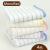 Factory Direct Sales Cotton Striped Towel Pure Cotton Gift Environmental Protection Face Towel 4 Colors Wholesale Multi-Color Optional