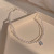 Light Luxury Minority Gentle Retro Hong Kong Style Clavicle Chain Twin Internet Influencer Accessories High-Grade