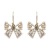 New INS Special-Interest Design Advanced Simple Fashion All-Match Cute Bow Classic Style Pearl Stud Earring Accessories