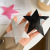 Yk2 Cool Fashion Five-Pointed Star Spring Clip Back Head Half Tie Barrettes Personality All-Matching Graceful Side Clip