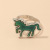 European and American Color Changeable Unicorn Ring Female Opening Adjustable Ring Personality New Female Jewelry