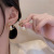 Korean New Creative Advanced Design Irregular Hollow-out Geometric Earrings Female S925 Silver Pearl Stud Earrings