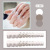 Nana Z-339 Glitter Flash Zuan Fake Nail Tip Wear Nail Stickers Finished Product Nail Tip 24 Pieces Nail Stickers