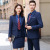 Suit Fashionable Jacket Men's and Women's Same Long Sleeve Suit Suit Autumn and Winter Career Apparel Business Ironing Free Formal Wear Wholesale