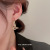 Geometry Eardrop Earring Japanese and Korean Fashion Creative Design Sense Earrings Graceful Earrings Wholesale Female