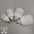 Led Gao Fu Shuai Bulb E27b22 Screw Mouth Household Bulb High Power Super Bright 60W White Light Bulb