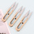 U-Shaped Scissors Factory Wholesale Clothing Tailor Cross Stitch Tools Household Thread End Scissors Fish Wire Scissors Spring Small Scissors