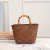 Trendy Women's Bags American Woven Bag Vintage Women's Bag Tote Handbag Beach Bag One Piece Dropshipping