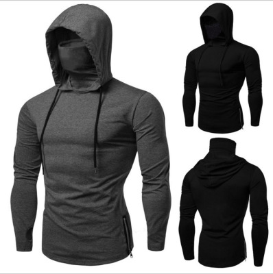 Foreign Trade Men's Pullover Hooded Long Sleeve Foreign Trade Large Size European and American Style Men's Clothing Sweater