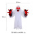 New Halloween Balloon Latex Set Props Blood Color Banner Paper Three-Dimensional Ghost Dead Festival Party Decoration