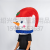 Amazon New Christmas Snowman Inflatable Headgear Christmas Party Gathering Headgear Mask Inflatable Props Costume
