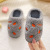 Children's Cotton Slippers Winter Cartoon Fruit Fleece-Lined Boys and Girls Warm Family Three Mouth Non-Slip 1-3 Years Old 2 Baby Slippers