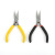 4.5-Inch Toothless Plier Mini Pliers DIY Handmade Black and Yellow Two-Piece Set Black Plier Can Be Set