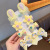 New Children's Rabbit Ears Barrettes Cute Baby Flower Bow Tie Hairpin Sets Little Girl Side Bang Clip