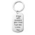 Wish Hot Sale Drive Safe Because Your I Loves You Stainless Steel Dog Tag Keychain