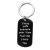 Wish Hot Sale Drive Safe Because Your I Loves You Stainless Steel Dog Tag Keychain