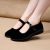 New Low-Top Flat Hotel Front Desk Black Generation Work Shoes Mom Shoes Ceremonial Shoes Work Shoes