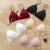 Cross-Border French Triangle Cup Underwear Seamless Ice Silk Thread Wrapped Chest Spaghetti Strap Beautiful Back Girl Tube Top Sexy Bra