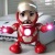 Tiktok's Same Steel Toy Man Who Can Dance and Sing Electric Robot Music Light Children's Smart Toy