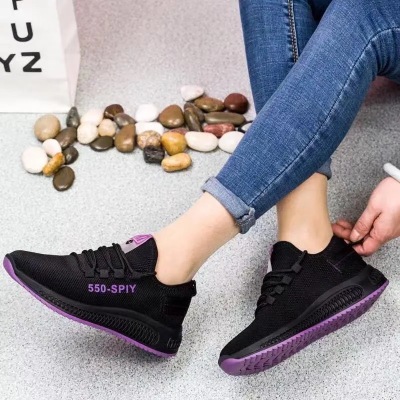2021 New Sports Versatile Spring and Autumn Casual Old Beijing Women's Shoes Casual Running Mesh Shoes Breathable Walking Women's Shoes