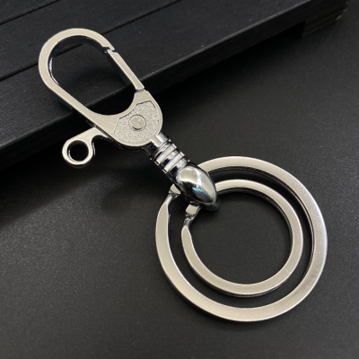 Linshi 315 Keychain Alloy Key Ring Simple Double Ring Small Buckle Cross-Border Southeast Asia Middle East Africa Hot Sale Products