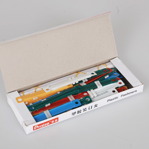 praise 85227 color plastic file binder loose-leaf binding clips layering 50 80mm