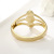Gold Bracelet Female Fashion Inlaid Brick Irregular European and American Foreign Trade Exaggerated Personalized Style Original Design Hot Sale Jewelry