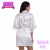 Foreign Trade Women's Clothing Thin Satin Silk Nightgown Women's Rhinestone Bridal Cardigan Gown