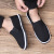 Factory Wholesale Old Beijing Cloth Shoes Men's Handmade Cloth Shoes Strong Sole Cloth Shoes Non-Slip Durable Slip-on Tire Ground