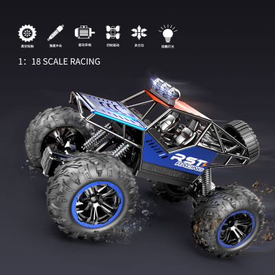 Cross-Border Children's Remote Control Car Climbing Car Charger Electric Remote-Control Automobile Toy Alloy Remote Control off-Road Vehicle Bigfoot