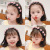 Children's Headband Female Cute Cartoon Hair Braiding Artifact Hairpin Does Not Hurt Hair Little Girl with Teeth Non-Slip Hair Band